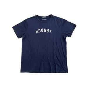 Hiro Clark London Navy Men's Short Sleeve Shirt